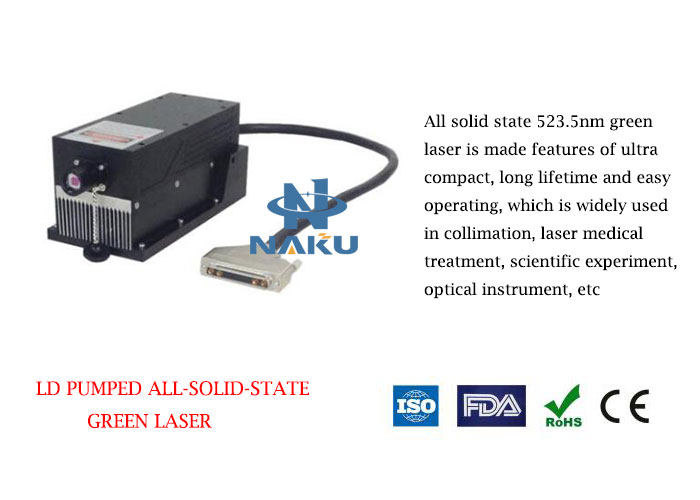 523.5nm High Stability Green Laser 200~800mW